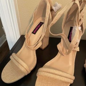 Miss Lola Tan heels. Never worn.